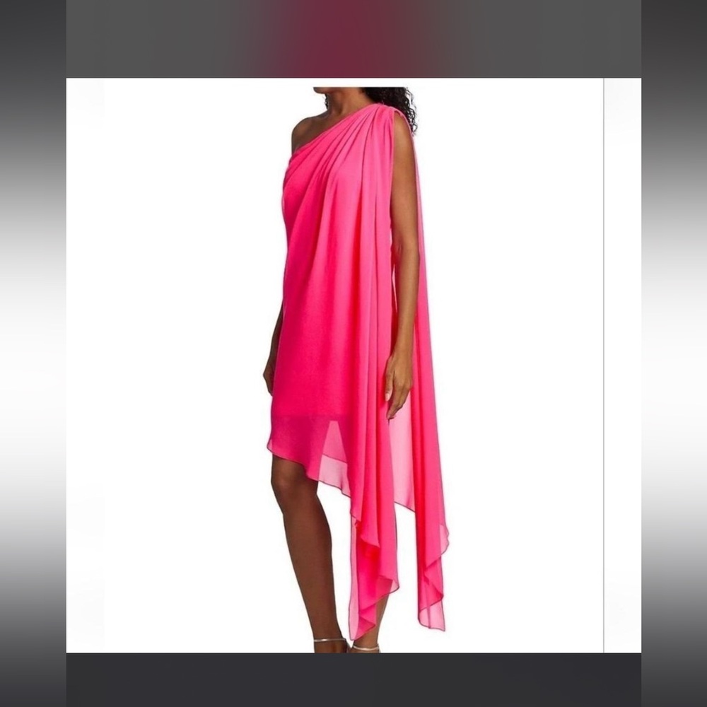 HALSTON Pink Dress